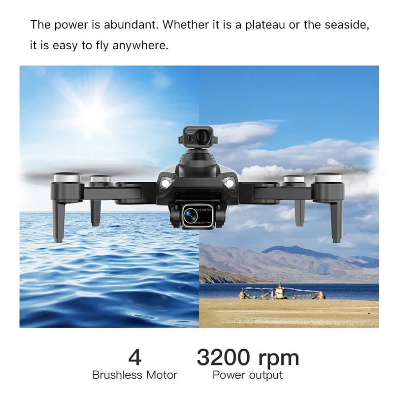 Drone Quadcopter 4K 5G WIFI 360 Obstacle Avoidance
