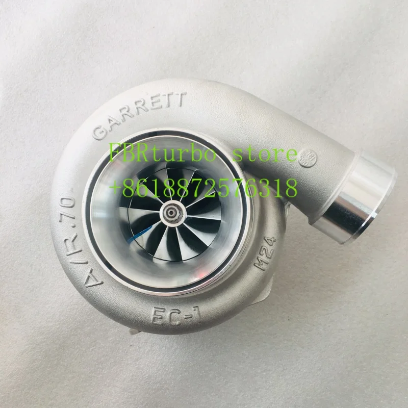 

JKVK RACING 3" GTX3582R GEN2 Dual Ceramic Ball Bearing Billet Turbo V-band 1.01 A/R 850HP Turbine