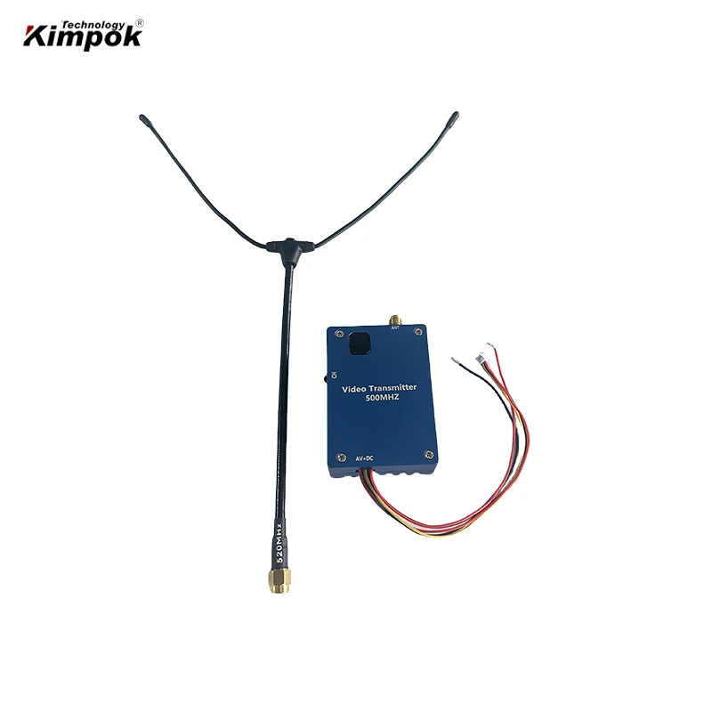 Kimpok 500Mhz FPV Video Transmitter 2W Wireless Video Transmission Drone Image Sender Long Range fpv transmitter receiver fpv accessories