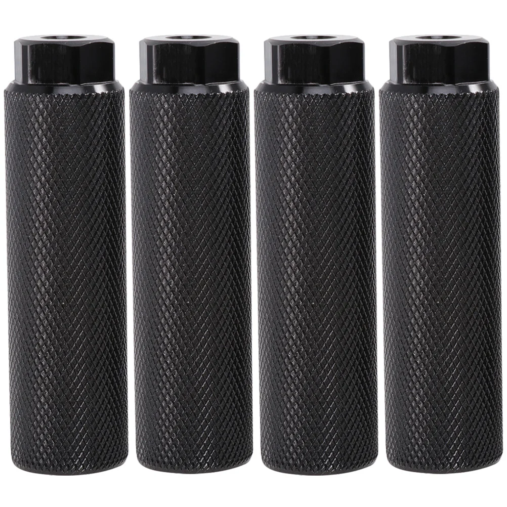 

4 Pcs Hook Bicycle Rear Pedal Bike Pegs for Wear-resistant Cycling Boy Aluminum Alloy Supplies