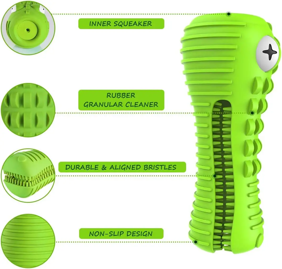 Dog Toys for Aggressive Chewers Large Medium Breed Dog Chew Toys Nearly Indestructible Squeaky Interactive Tough Extre
