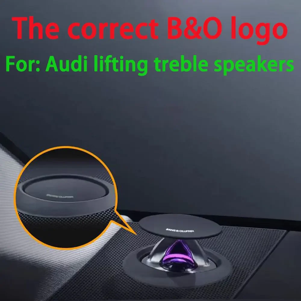 32 Colour LED Lifting Tweeter Speaker For Audi A4 A5 A6 A7 C8 B9 Car Instrument