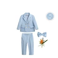 Blue jacket pants
