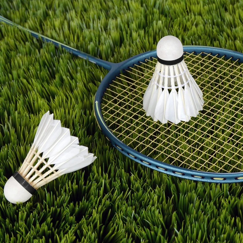 12 Pieces Badminton High Speed Goose Feather for Indoor Outdoor Sports badminton shuttlecock,badminton ball,feather shuttlecock