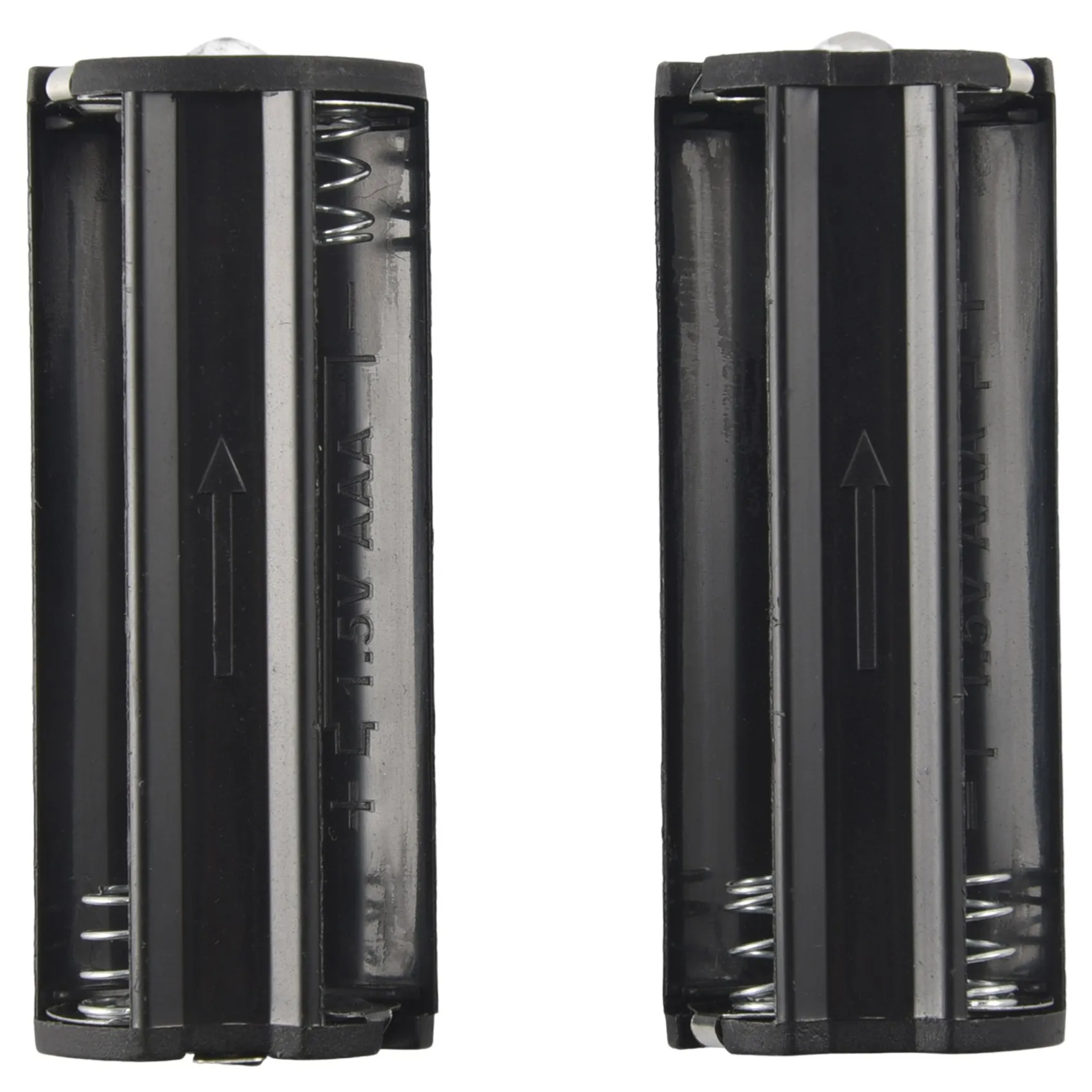 

Черный держатель аккумулятора для фонарика 3x1,5 в AAA, 2 шт.
