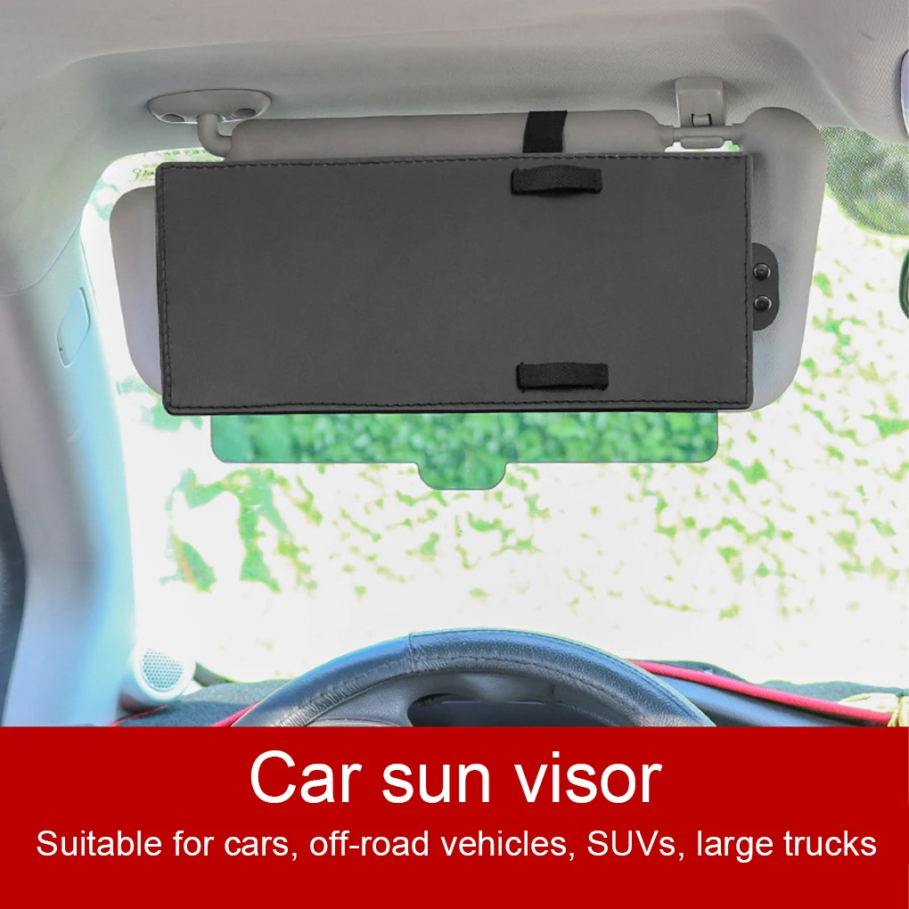 PC 자동차 태양 쉐이드 익스텐션 범용 전면 눈부심 방지 인테리어 햇빛가리개