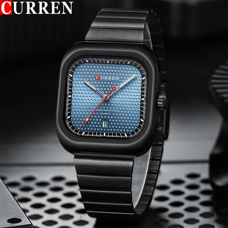 

CURREN Watch For Men Top Brand Luxury Military Army Waterproof Male Clock Quartz Business Stainless Steel Men Watch Gift 8460