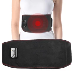 Home Waist Belt Moxibustion Hot Compress Magnet Therapy Waist Protection Belt Warm Waist 220V Massage Belt Relieve Dysmenorrhea