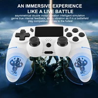 GAMINJA Wireless Gamepad With 6-axis Gyroscope PC Joystick touchpad Dual Vibration For PS4 PS3 PC Multi-function Controller - Image 2