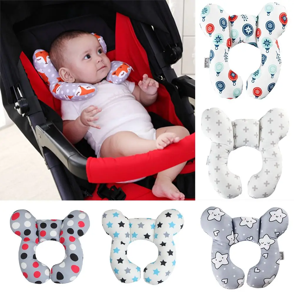 Baby Head Protection Pillow Peach Transfer U Shaped Cushion