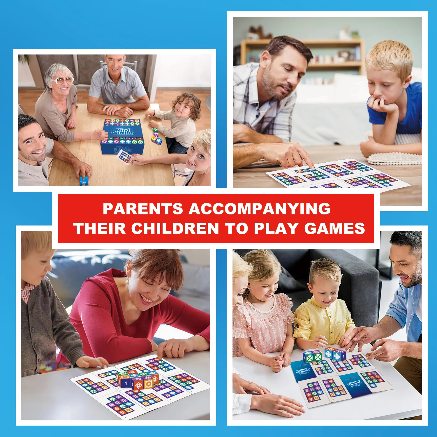 UZZLE PUZZLE Spatial Logic Thinking Board Game Matching Parent Child Interactive Developing The Brain Toy Gifts Party Games 2