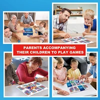 UZZLE PUZZLE Spatial Logic Thinking Board Game Matching Parent Child Interactive Developing The Brain Toy Gifts Party Games 2