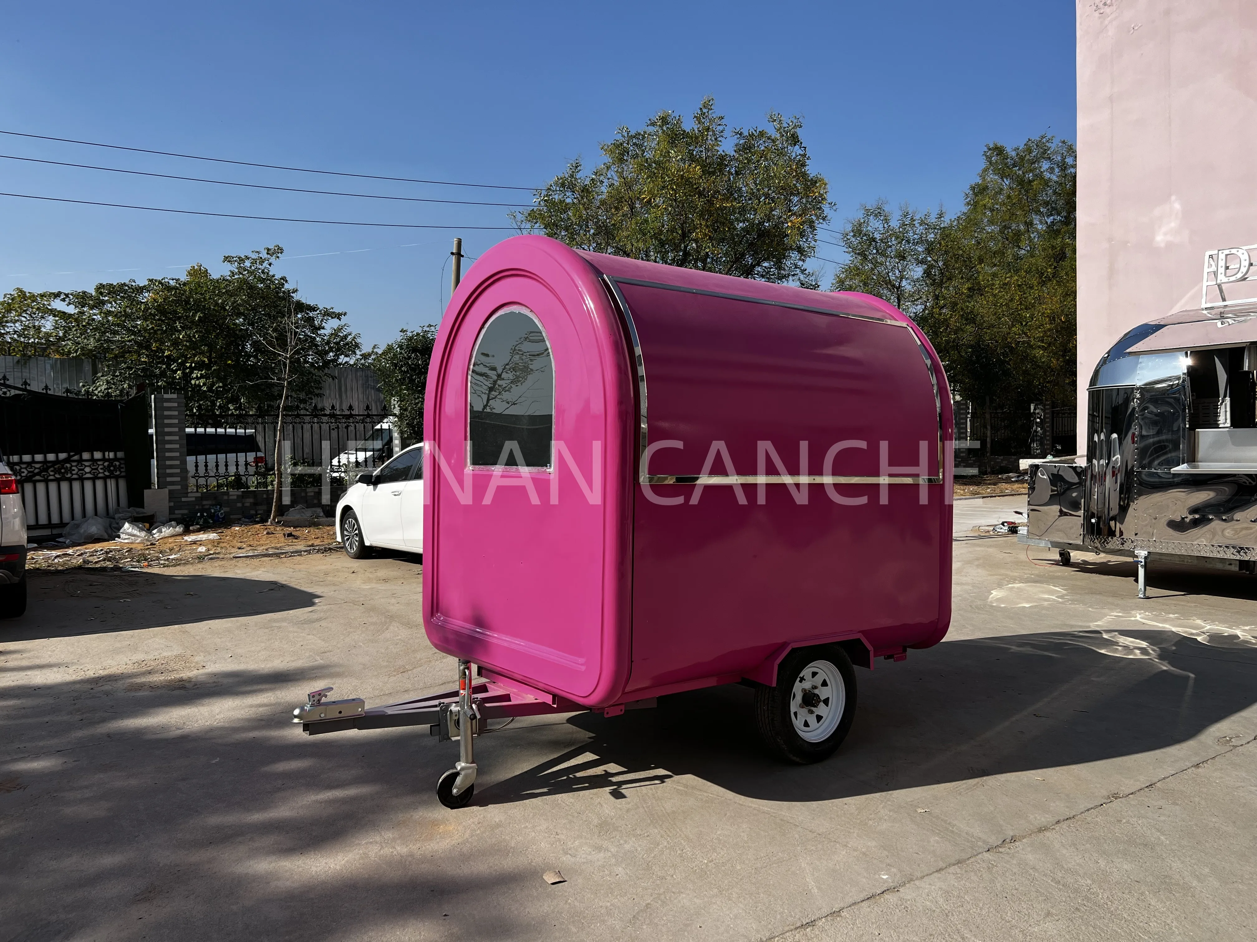 Custom Outdoor Street Food Truck Hot Dog Ice Cream Mobile Foodcar for Sale