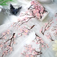 2m/Roll Red pink White Plum Blossom PET Tape Vintage Flower Decor Tape For Sticker Scrapbooking Journal Card Making Stationery 1