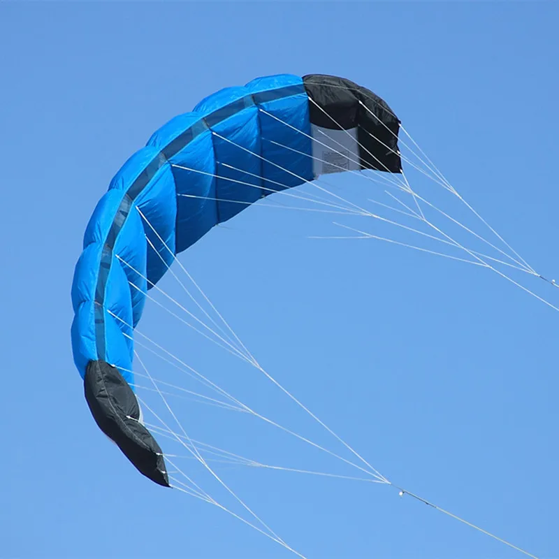 Free shipping quad line power kites for adults kites inflatable games colorful flying cometas de viento toy sports kite string 2