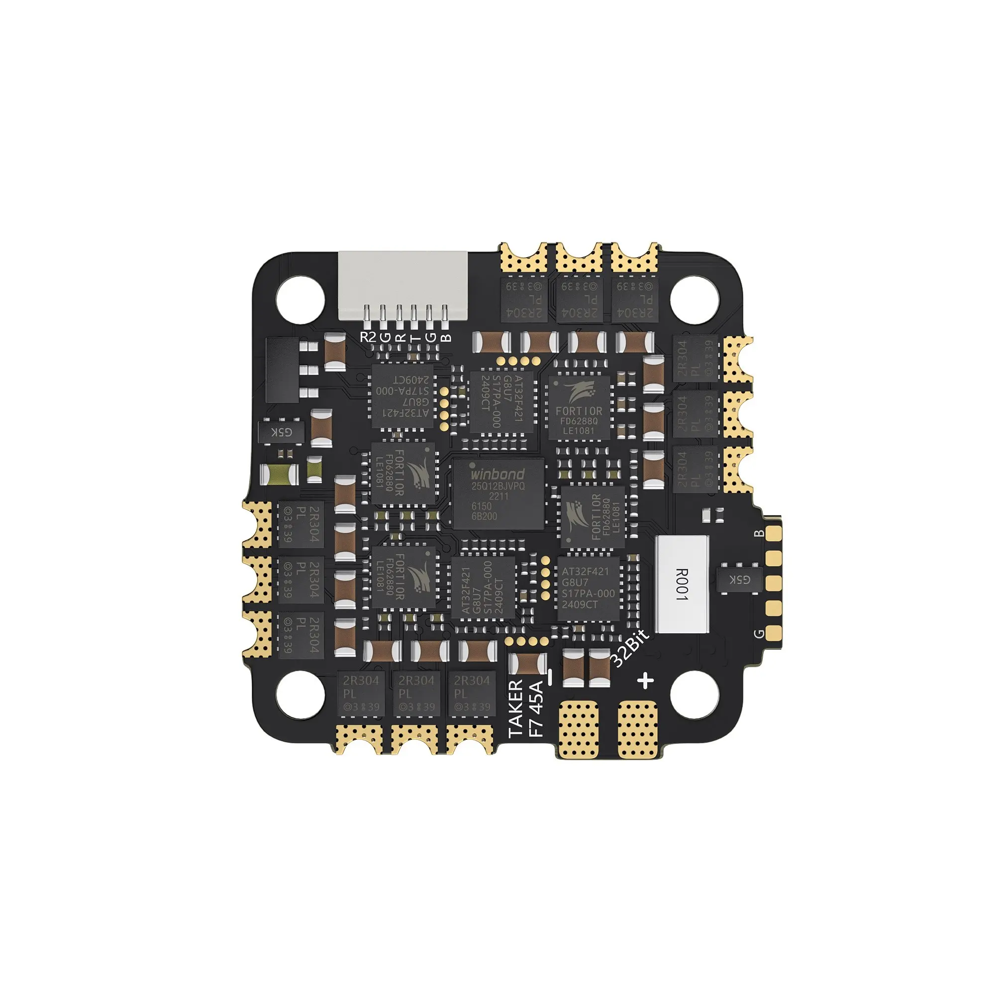 GEPRC TAKER F722 35A 32Bit AIO Flight Controller 2-6S 35A Burst 5 Full Uart Betaflight OSD per Droni FPV da Corsa Quadricottero - Image 4