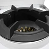Commercial Kitchen Professional Stock Pot Range 2 Burner Industrial Gas Stove 5