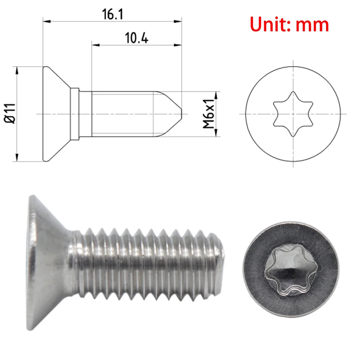 Brake disc retaining screws countersunk bolt 4/8/12Pcs for Golf 4 Passat B5 Polo 6R Touran 1T Octavia 1Z Fabia 6Y N10648301 car screws