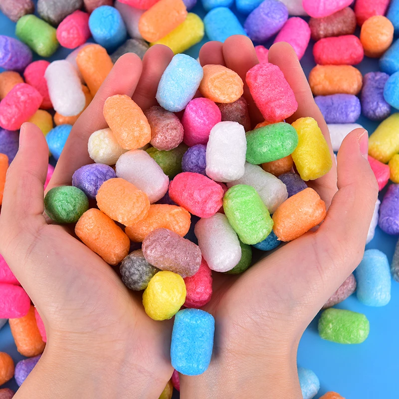 500pcs Starch Baby Kids Building Magic Corn Plasticine Children Toy Gift assembled toys