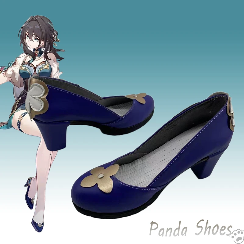 

Honkai Star Rail Ruan Mei Cosplay Shoes Anime Game Cos Comic Cosplay Costume Prop Shoes for Con Halloween Party