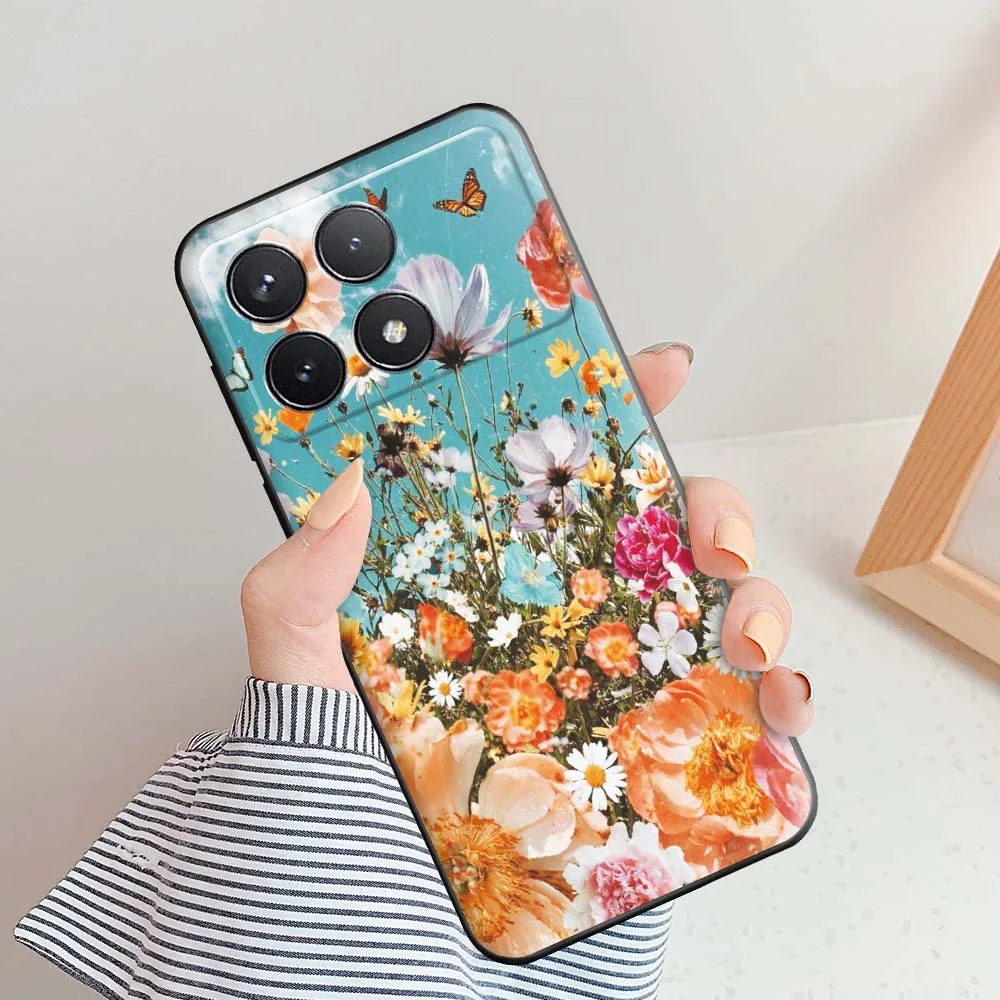Чехол для Redmi K70 чехол с милым животным для Redmi K70 Pro ...