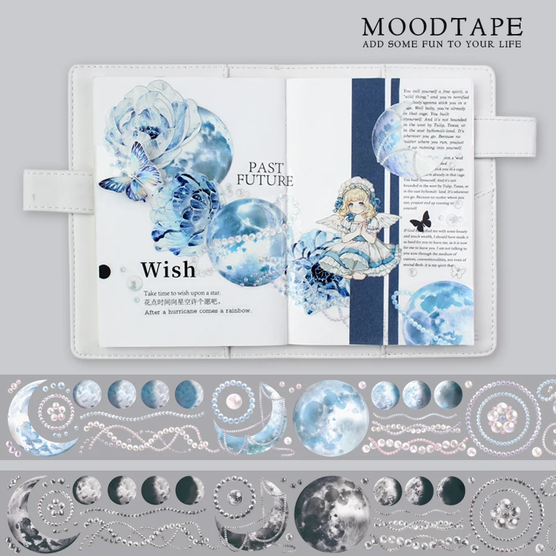 

Moodtape washi tape PET background sticker pack Scrapbooking Album diy handmade decoration sticker masking tape 705132937842