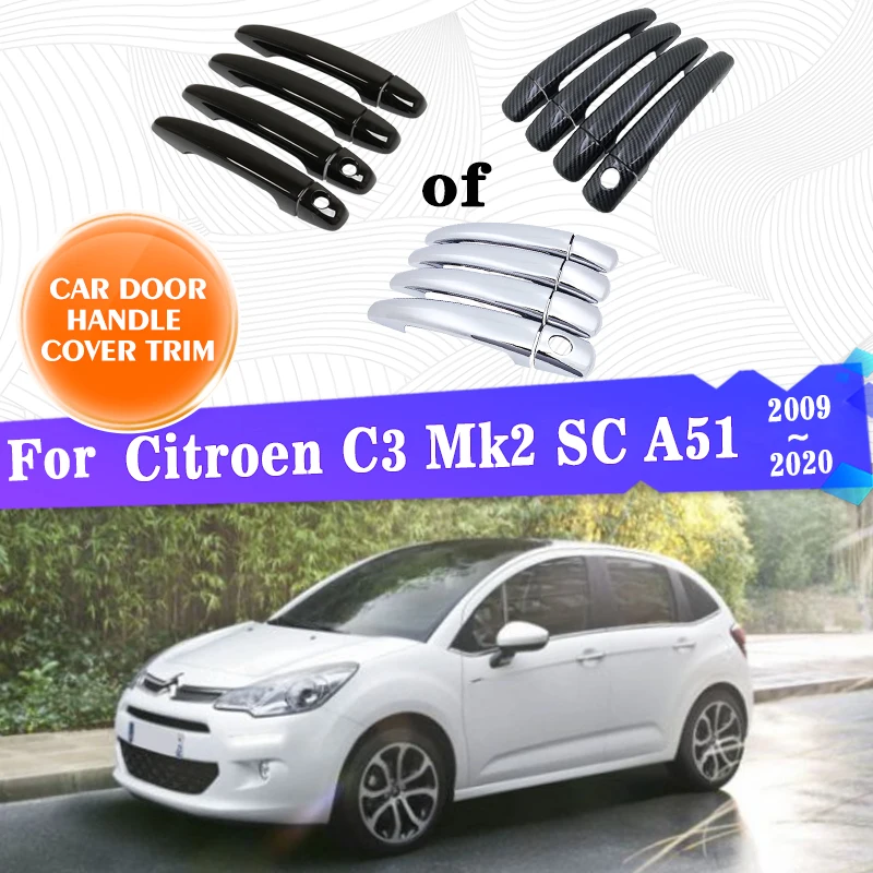 Чехлы для ручек двери для Citroen