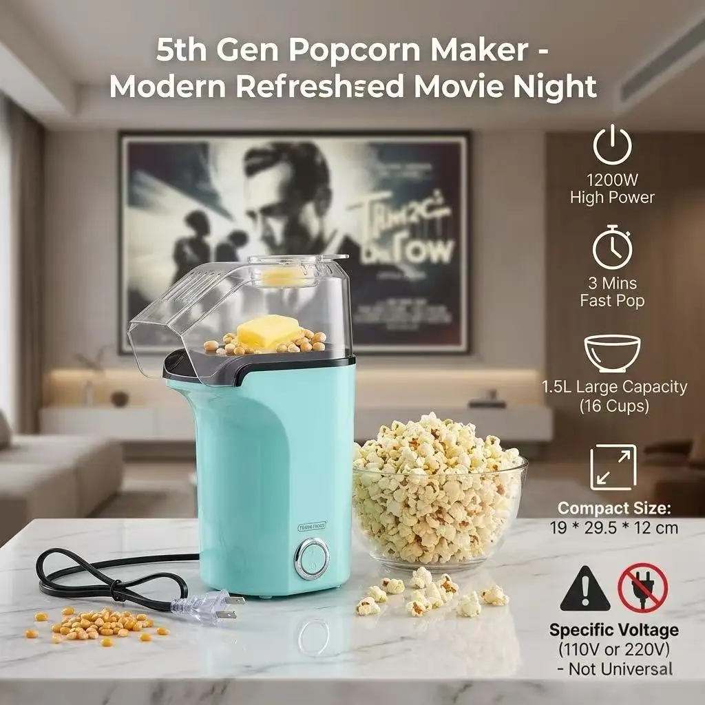 Mini Kids Popcorn Maker 3
