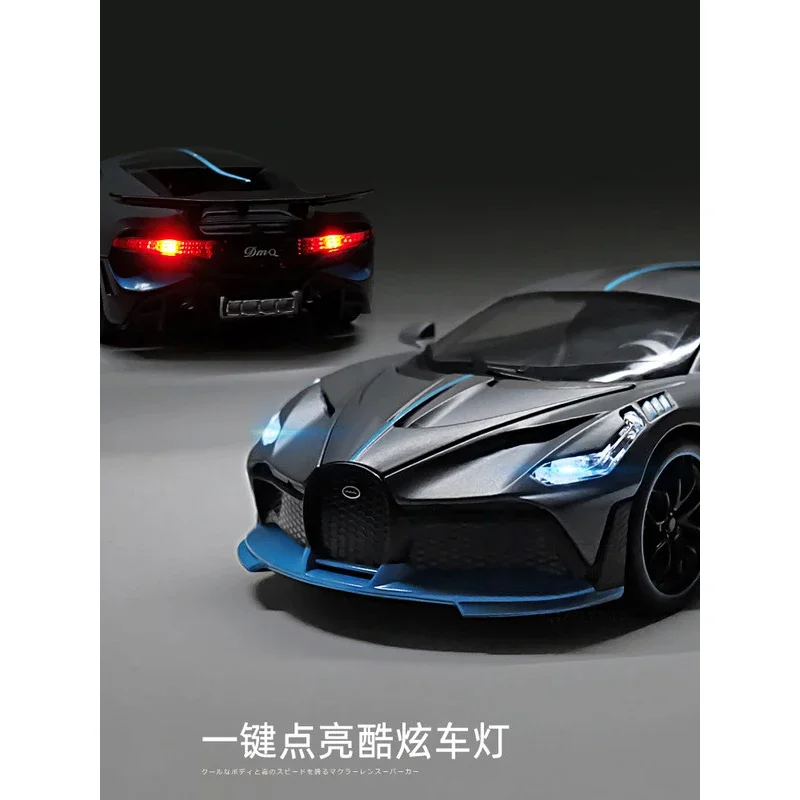 1:32 Bugatti Veyron Divo Alloy Car Model Toy Metal Diecasting Pull Back Miniature Vehicles Toys Auto Kids Children Boys Gifts 4