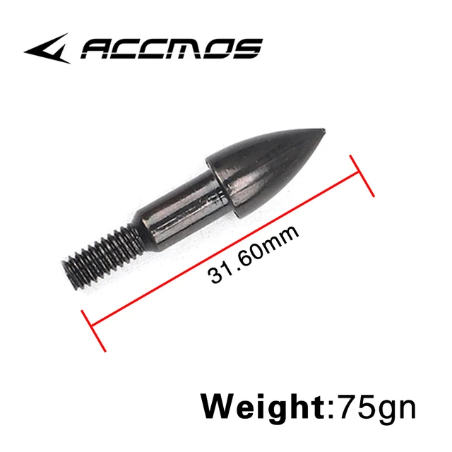 24 Punte Freccia In Acciaio Inox - Grain 70-120 Per Tiro Con Arco E Caccia - Diametro 4.2mm - Foto 12