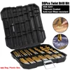99Pcs Titanium Drill Bit Set 1