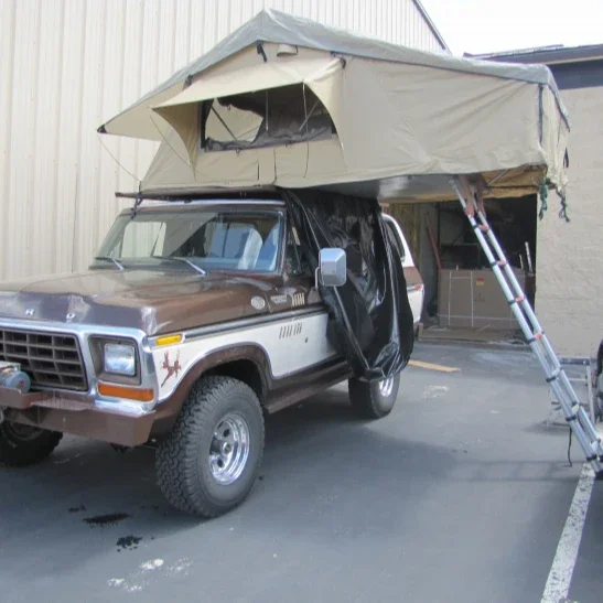 Fuoristrada 4X4 Rimorchio Pieghevole Suv Campeggio Auto 5X5 Tenda Pop-Up Tetto Tenda Dachzelt