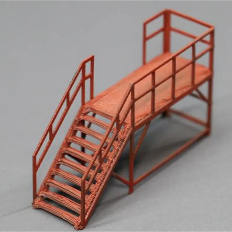 1/87 HO Scale Train Boarding Ladder Model Train Scene Model DIY Sand Table Scene layout Train Model Accessories Hobby Toy - Image 4