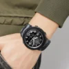 SKMEI 1655 Outdoor Sports Men's Electronic Watch Dual Display Multi functional Waterproof Student Exploration Watch 4