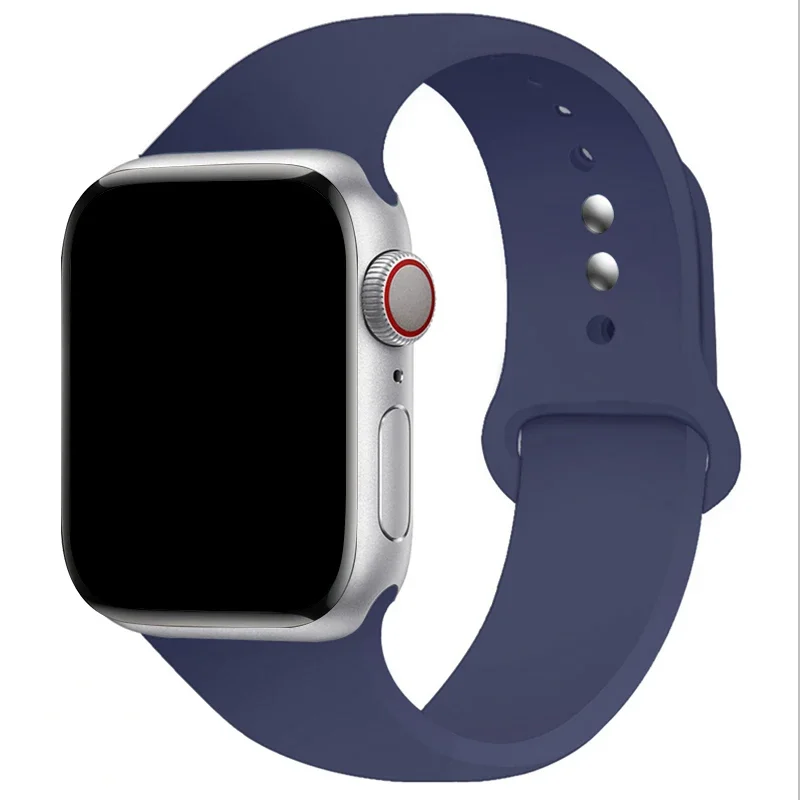 Silicone Sports Band for Smartwatch - Adjustable Loop Bracelet