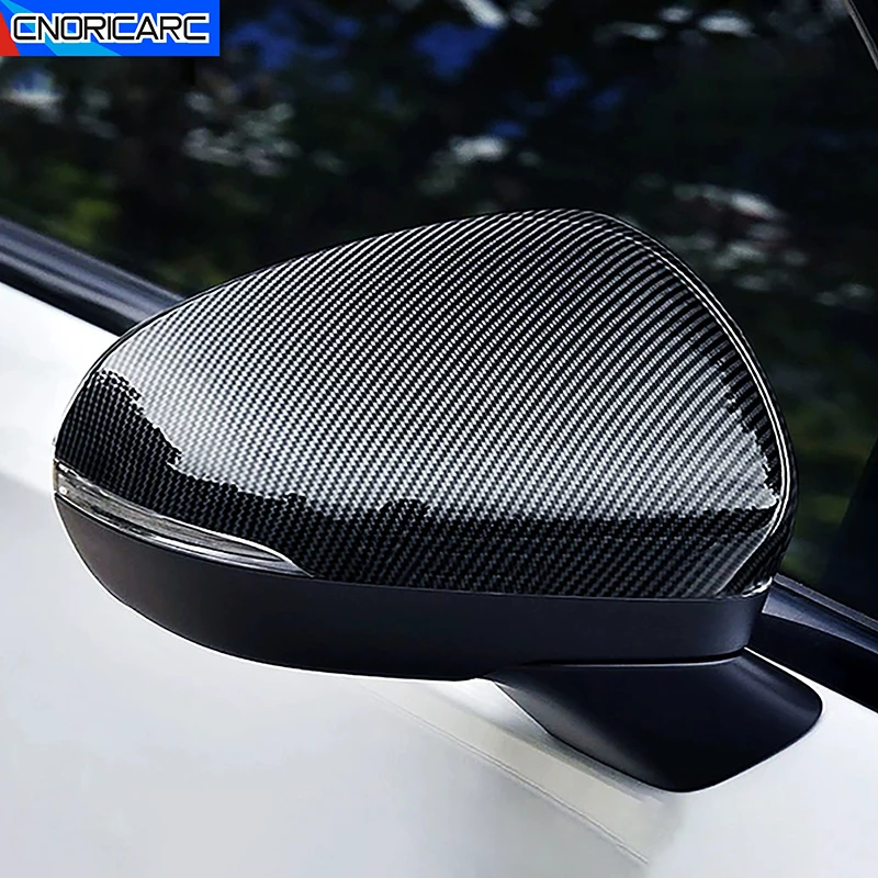 

Side Door Rearview Mirror Cover Carbon Pattern For Mercedes Benz A Class W177 CLA C118 2019-2022 Car Accessories Protective Trim
