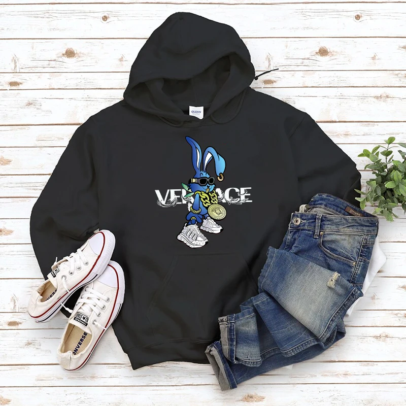 Men's Harajuku Y2k Luxury Hoodies Designer Pullover Hooded Sweatshirt for Male High Quality Vintage Trendy Casual Streetwear