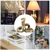 2025 Year Of The Snake Brass Figurines Decoration Chinese Tea Pet New Year Gift Desk Decoration Animal Souvenir 5