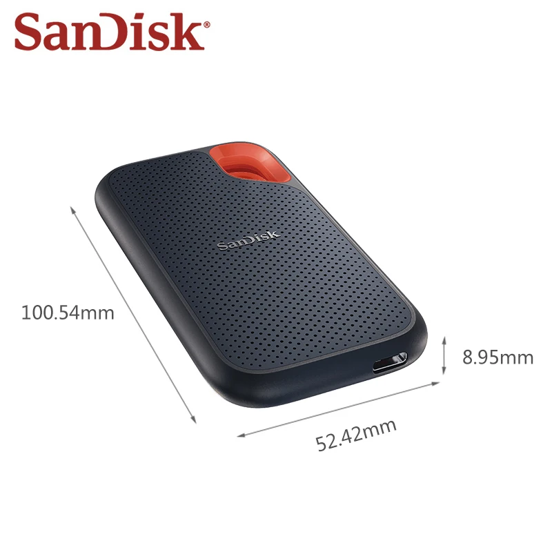 External Hard Drive Sandisk E61 SSD 500GB 1TB 2TB 4TB High Speed 1050MB/S Portable For Laptop Desktop