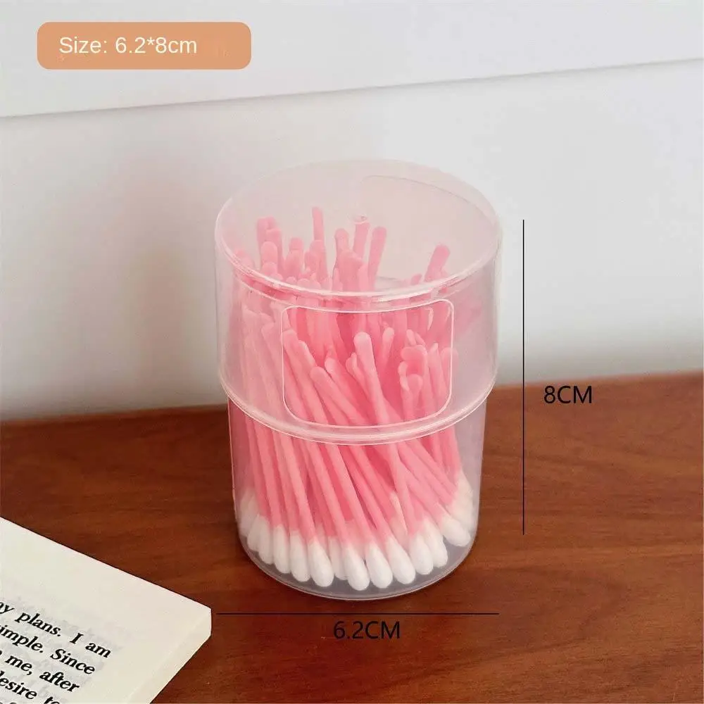 100Pcs/set Eyelash Extension Glue Removing Double Head Cotton Swabs Ear Pick Cleaner Cotton Bud Makeup Cotton Stick Makeup Tool