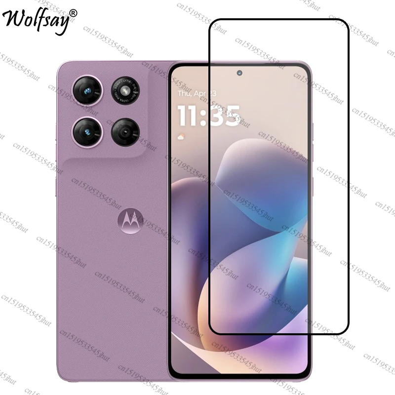 Premium Full Cover Glass Screen & Camera Lens Protector
