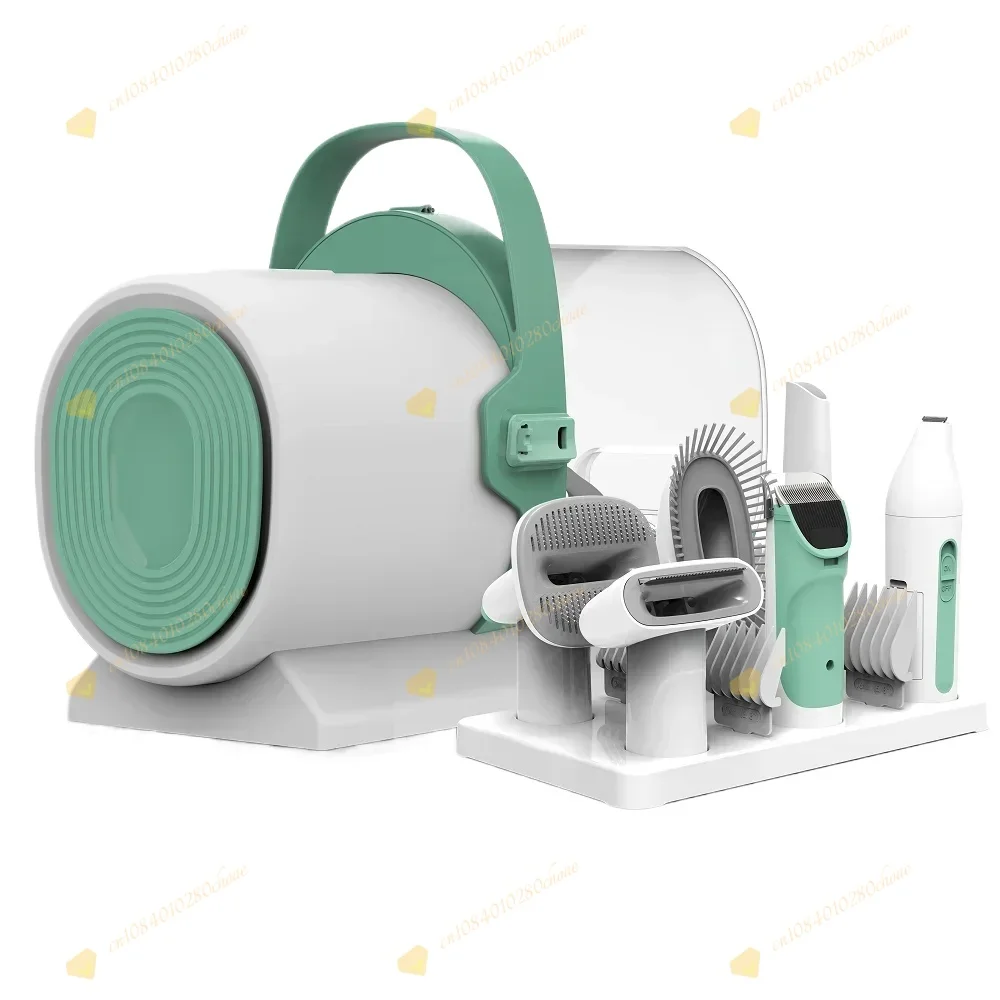 OEM ODM 12 in 1 pet hair remover brush, dog vacuum cleaner, beauty suction, prof