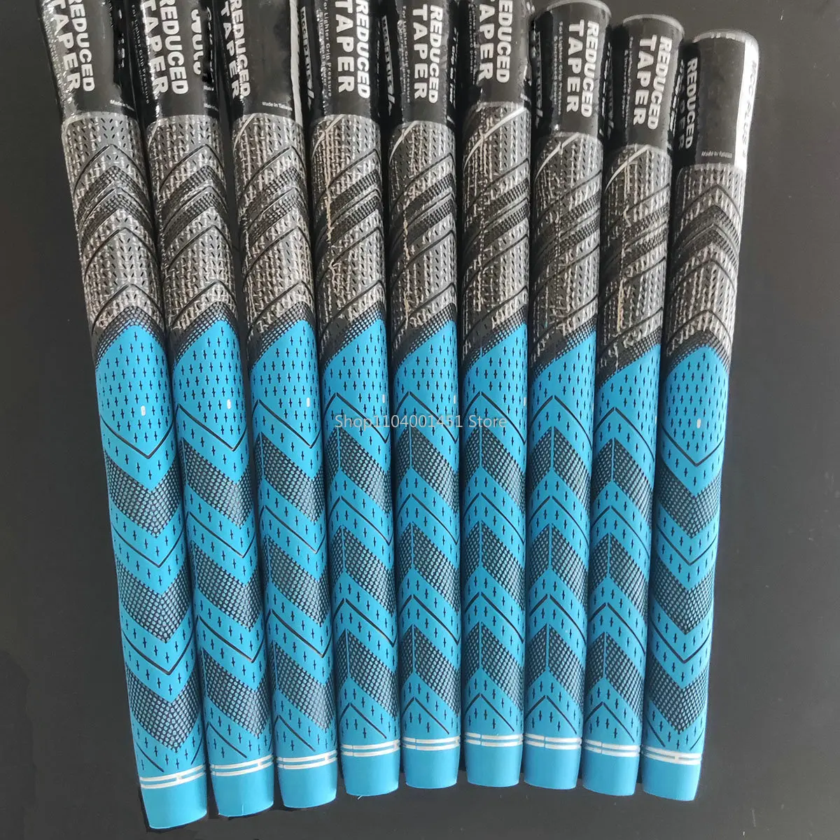 Blue 10pcs/13pcs PLUS Golf Grip Rubber Golf Grips Cotton Yarn Golf Club Grips Iron and Wood Standard/Midsize Grip Universal 2