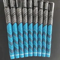 Blue 10pcs/13pcs PLUS Golf Grip Rubber Golf Grips Cotton Yarn Golf Club Grips Iron and Wood Standard/Midsize Grip Universal 2