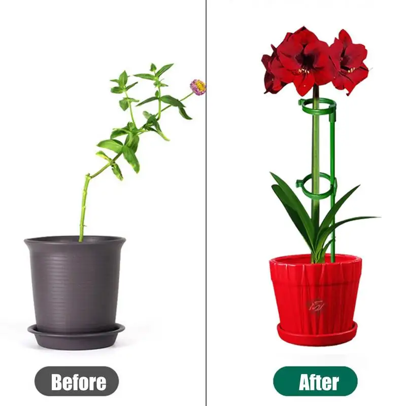 

Multifunctional Single Stem Plant Holder Plant Flower Stand Holder Bonsai Arrangement Pole Fixed Climbing Holder For Plants