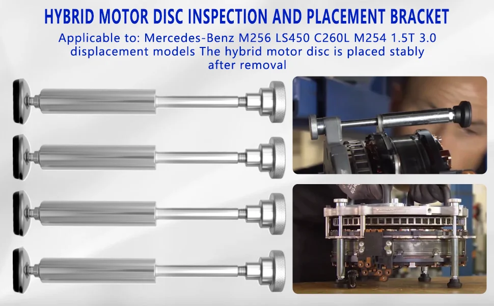 Geeignet für Mercedes-Benz M254 M256 Motor integrierte Starter Generator Rotor halterung Demontage-und Montage werkzeug – Detail 4