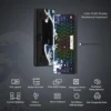 Wired Mechanical Gaming Keyboard with OLED Display Full Key Hot-Swappable Pudding RGB Backlit Keyboard for PC Computer Laptop 4
