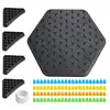 Chain Chess Rubber Band Geometry Puzzle Triangle Chess Desktop Game Family Interaction Exercise Kids Logic Puzzle Board Game Toy 5