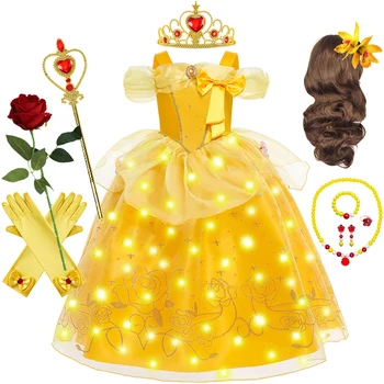 Belle LED Princess Dress 1