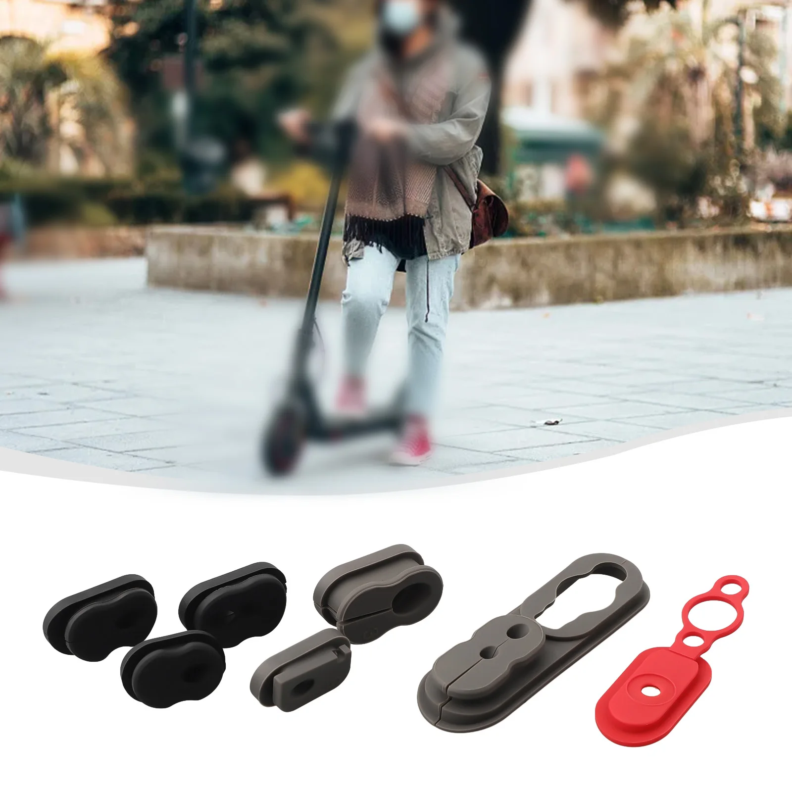 Spina In Silicone Per Xiaomi 4Pro/4 Lite E-Scooter Tappo Di Copertura In Gomma Per Porta Di Ricarica Accessori Per Ciclismo All'Aperto Durevole Pratic